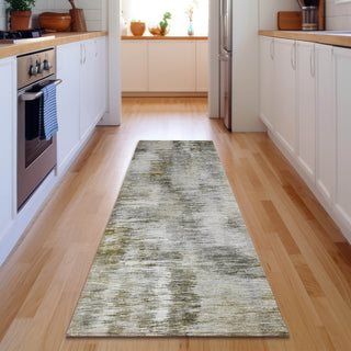 Piper Looms Mayfield Modern AMF813 Mocha Machine Washable Area Rug Runner Lifestyle Image Feature