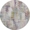 Piper Looms Mayfield Modern AMF813 Plum Machine Washable Area Rug Round Main Image