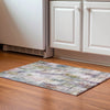 Piper Looms Mayfield Modern AMF813 Plum Machine Washable Area Rug Scatter Lifestyle Image Feature