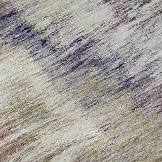 Piper Looms Mayfield Modern AMF813 Plum Machine Washable Area Rug Swatch Image