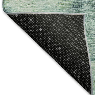 Piper Looms Mayfield Modern AMF813 Teal Machine Washable Area Rug Backing Image