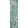 Piper Looms Mayfield Modern AMF813 Teal Machine Washable Area Rug Runner Main Image