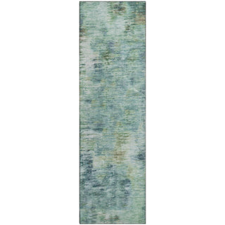 Piper Looms Mayfield Modern AMF813 Teal Machine Washable Area Rug Runner Main Image