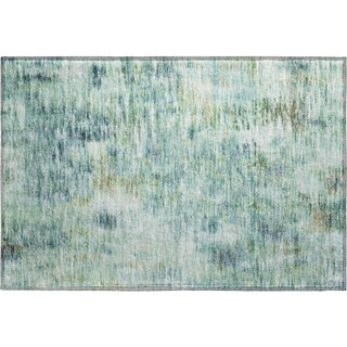 Piper Looms Mayfield Modern AMF813 Teal Machine Washable Area Rug Scatter Main Image
