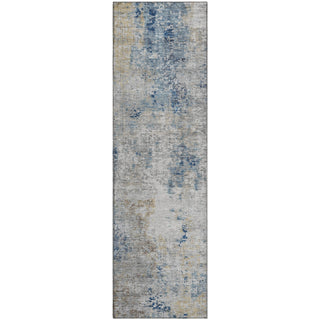 Piper Looms Mayfield Modern AMF814 Blue Machine Washable Area Rug Runner Main Image