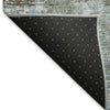 Piper Looms Mayfield Modern AMF814 Mocha Machine Washable Area Rug Backing Image