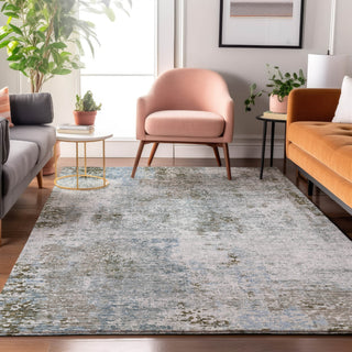 Piper Looms Mayfield Modern AMF814 Mocha Machine Washable Area Rug Lifestyle Image Feature
