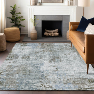 Piper Looms Mayfield Modern AMF814 Mocha Machine Washable Area Rug Lifestyle Image Feature