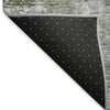 Piper Looms Mayfield Modern AMF814 Olive Machine Washable Area Rug Backing Image