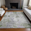 Piper Looms Mayfield Modern AMF814 Olive Machine Washable Area Rug Lifestyle Image Feature