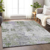 Piper Looms Mayfield Modern AMF814 Olive Machine Washable Area Rug Lifestyle Image Feature