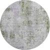 Piper Looms Mayfield Modern AMF814 Olive Machine Washable Area Rug Round Main Image