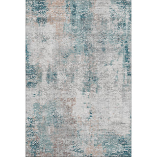 Piper Looms Mayfield Modern AMF814 Teal Machine Washable Area Rug main image