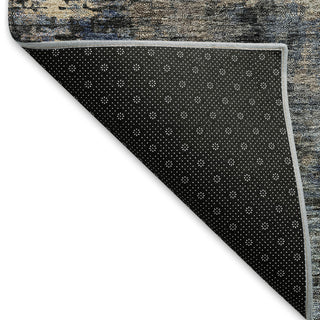 Piper Looms Mayfield Modern AMF815 Charcoal Machine Washable Area Rug Backing Image