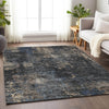 Piper Looms Mayfield Modern AMF815 Charcoal Machine Washable Area Rug Lifestyle Image Feature