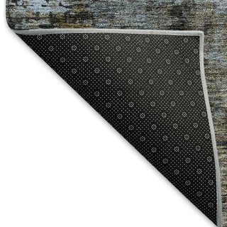 Piper Looms Mayfield Modern AMF815 Graphite Machine Washable Area Rug Backing Image