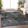 Piper Looms Mayfield Modern AMF815 Graphite Machine Washable Area Rug Lifestyle Image Feature