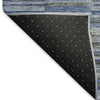 Piper Looms Mayfield Stripes AMF816 Navy Machine Washable Area Rug Backing Image
