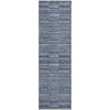 Piper Looms Mayfield Stripes AMF816 Navy Machine Washable Area Rug Runner Main Image
