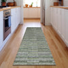 Piper Looms Mayfield Stripes AMF816 Olive Machine Washable Area Rug Runner Lifestyle Image Feature