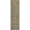 Piper Looms Mayfield Stripes AMF816 Paprika Machine Washable Area Rug Runner Main Image