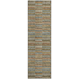 Piper Looms Mayfield Stripes AMF816 Paprika Machine Washable Area Rug Runner Main Image