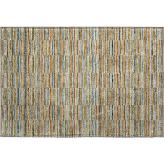 Piper Looms Mayfield Stripes AMF816 Paprika Machine Washable Area Rug Scatter Main Image