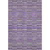 Piper Looms Mayfield Stripes AMF816 Purple Machine Washable Area Rug main image