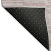 Piper Looms Mayfield Stripes AMF817 Blush Machine Washable Area Rug Backing Image