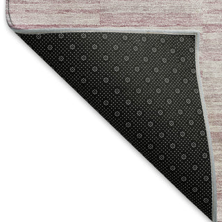 Piper Looms Mayfield Stripes AMF817 Blush Machine Washable Area Rug Backing Image