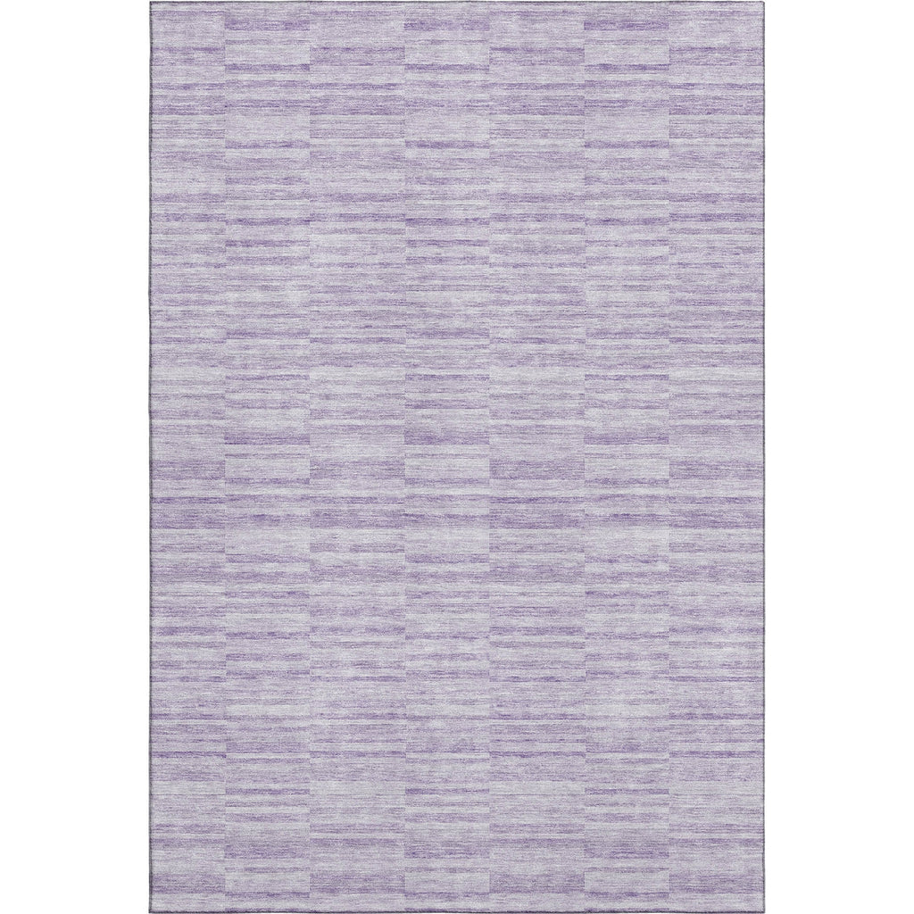 Piper Looms Mayfield Stripes AMF817 Plum Machine Washable Area Rug main image