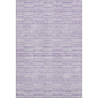 Piper Looms Mayfield Stripes AMF817 Plum Machine Washable Area Rug main image