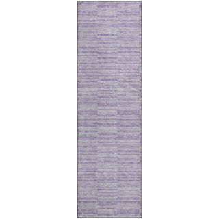 Piper Looms Mayfield Stripes AMF817 Plum Machine Washable Area Rug Runner Main Image