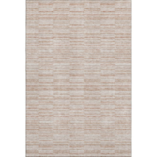 Piper Looms Mayfield Stripes AMF817 Salmon Machine Washable Area Rug main image