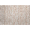 Piper Looms Mayfield Stripes AMF817 Salmon Machine Washable Area Rug Scatter Main Image