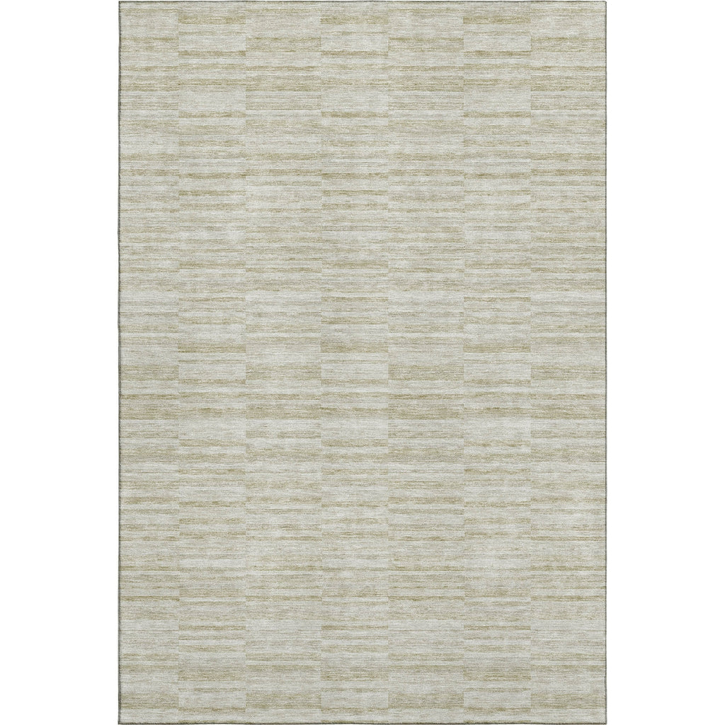Piper Looms Mayfield Stripes AMF817 Taupe Machine Washable Area Rug main image