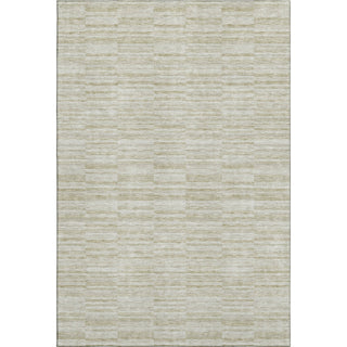 Piper Looms Mayfield Stripes AMF817 Taupe Machine Washable Area Rug main image