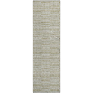 Piper Looms Mayfield Stripes AMF817 Taupe Machine Washable Area Rug Runner Main Image