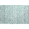 Piper Looms Mayfield Stripes AMF817 Turquoise Machine Washable Area Rug Scatter Main Image