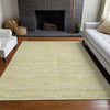 Piper Looms Mayfield Stripes AMF817 Wheat Machine Washable Area Rug Lifestyle Image Feature