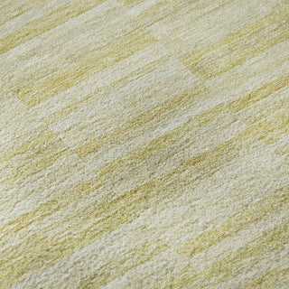 Piper Looms Mayfield Stripes AMF817 Wheat Machine Washable Area Rug Swatch Image