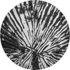 Piper Looms Mayfield Modern AMF818 Black Machine Washable Area Rug Round Main Image