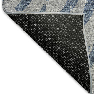 Piper Looms Mayfield Modern AMF818 Blue Machine Washable Area Rug Backing Image