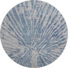 Piper Looms Mayfield Modern AMF818 Blue Machine Washable Area Rug Round Main Image