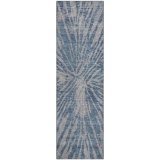 Piper Looms Mayfield Modern AMF818 Blue Machine Washable Area Rug Runner Main Image