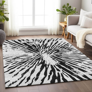 Piper Looms Mayfield Modern AMF818 Ivory Machine Washable Area Rug Lifestyle Image Feature