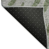 Piper Looms Mayfield Modern AMF818 Olive Machine Washable Area Rug Backing Image