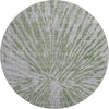 Piper Looms Mayfield Modern AMF818 Olive Machine Washable Area Rug Round Main Image