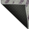Piper Looms Mayfield Modern AMF818 Purple Machine Washable Area Rug Backing Image