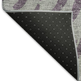 Piper Looms Mayfield Modern AMF818 Purple Machine Washable Area Rug Backing Image